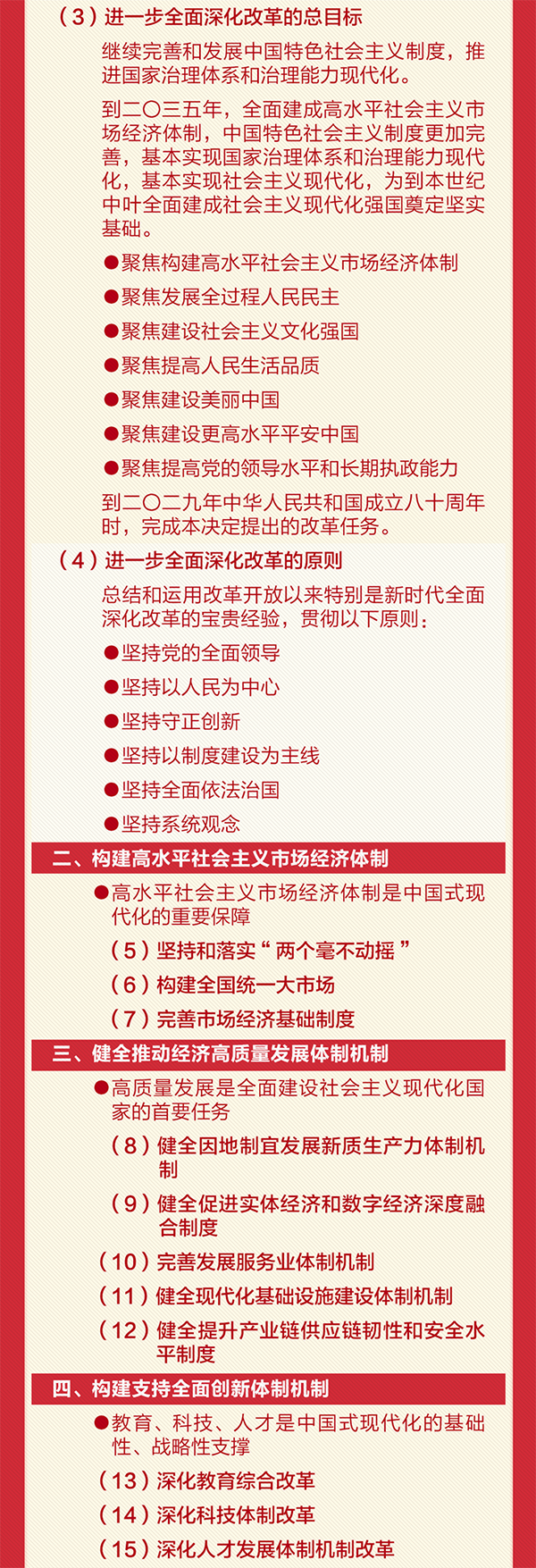 【专题学习】60条要点速览二十届三中全会《决定》